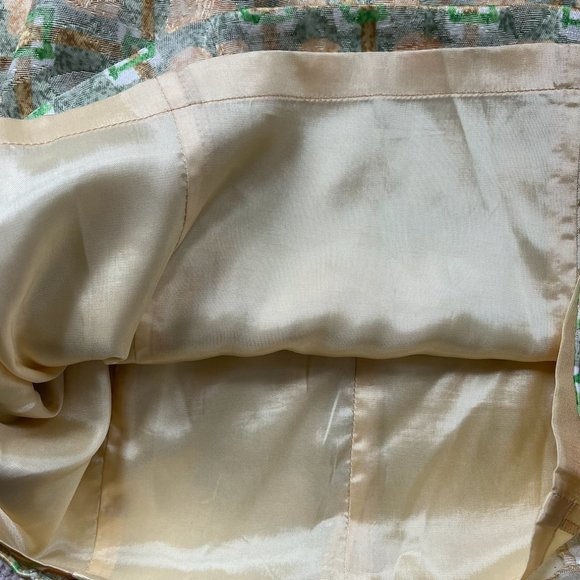 🌿🌼🌿yellow and green tailored printed dress🌿🌼🌿 - Picture 5 of 7